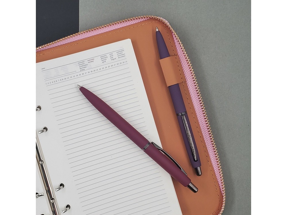 Ручка металлическая шариковая «San Remo», софт-тач (27690)