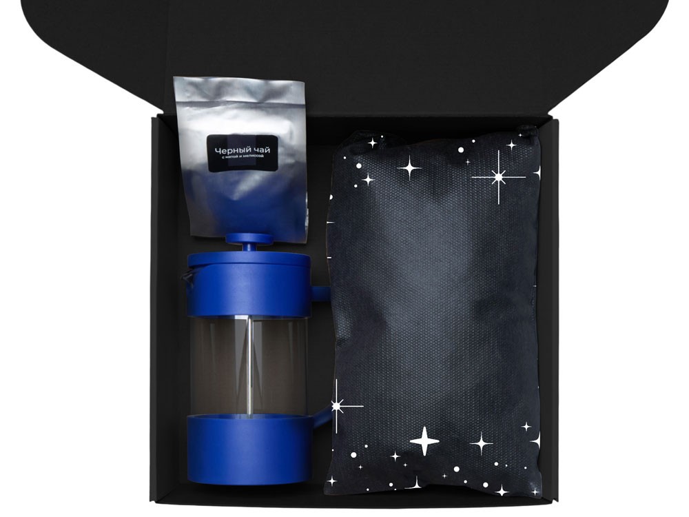 Подарочный набор «Re:Together» с френчпрессом, кружками и дженгой (27730)