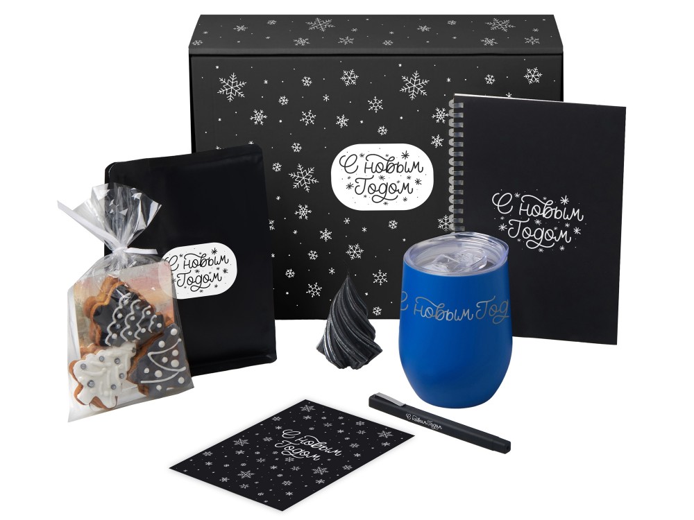 Подарочный набор «Re:Start» с термокружкой, кофе и блокнотом (27739)