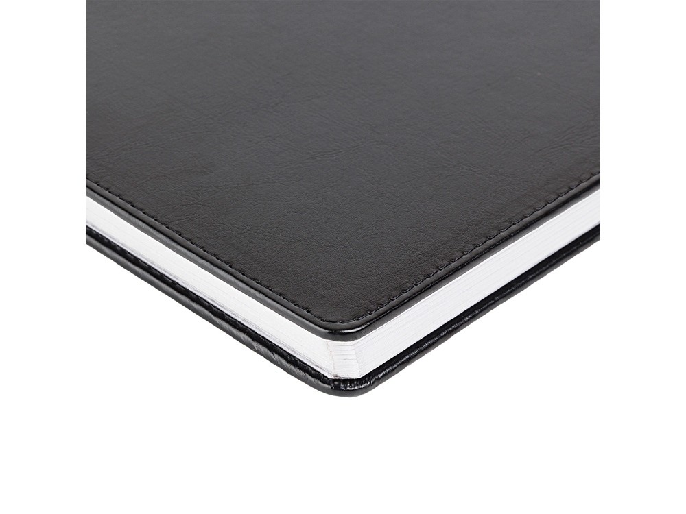 Ежедневник недатированный А4 «Sidney Nebraska» с серебряным срезом (27786)