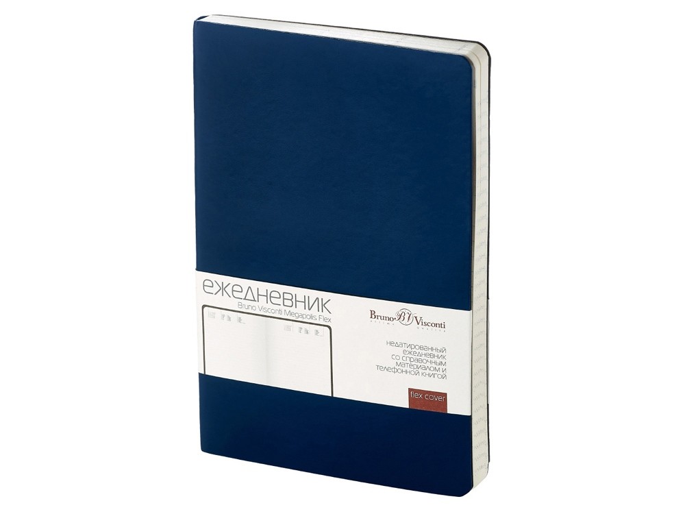 Ежедневник недатированный А5 «Megapolis Velvet Flex» (27984)