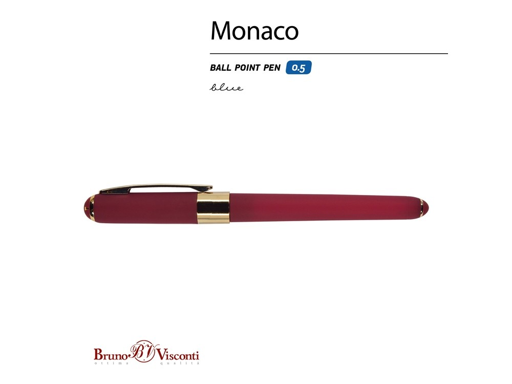 Ручка пластиковая шариковая «Monaco» (28491)