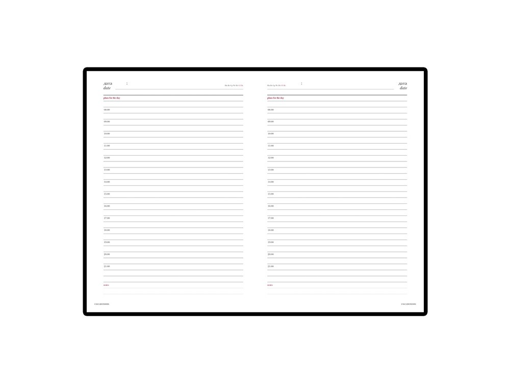 Ежедневник А5 недатированный «Leader» (28670)