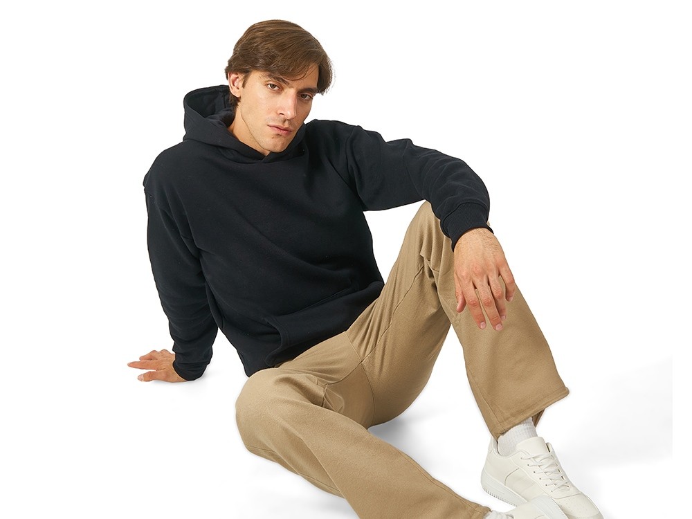 Толстовка с капюшоном оверсайз «Berlin» унисекс (29256)