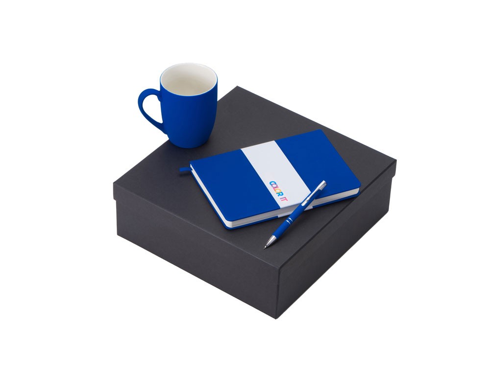 Подарочный набор «COLOR IT» с блокнотом, металлической ручкой и кружкой (29380)