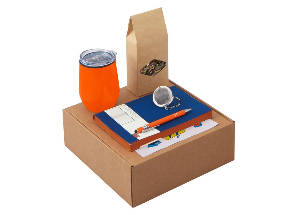 Набор «Writea» с ежедневником, ручкой и термокружкой (29389)