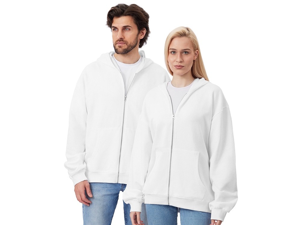 Толстовка оверсайз с капюшоном на молнии «Monaco» (29488)