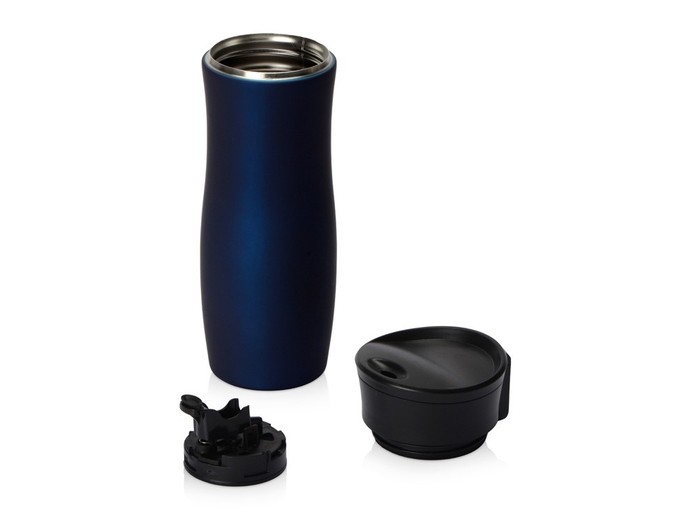 Вакуумная герметичная термокружка «Streamline» с покрытием soft-touch, тубус (29565)