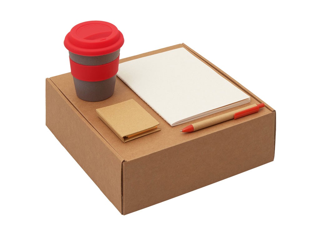 Набор «Halm» с блокнотом, ручкой и стаканом (29730)