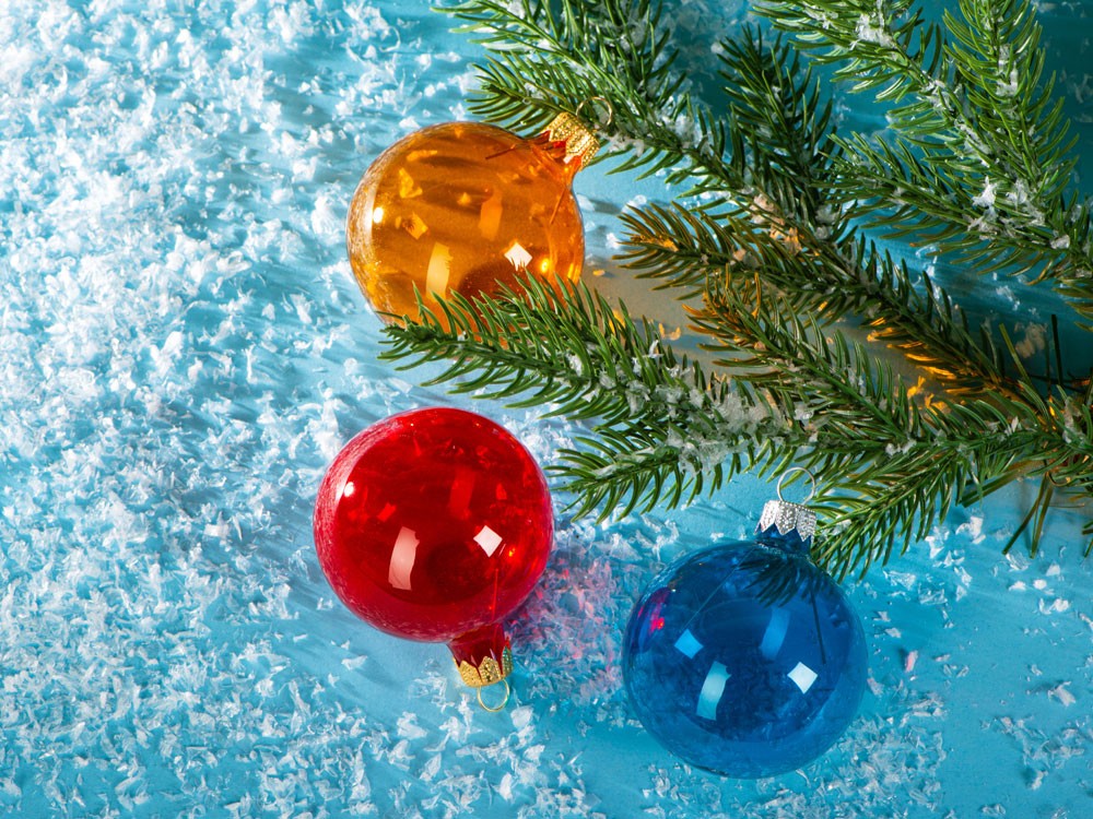 Стеклянный шар на елку «Fairy tale», 6 см (29926)