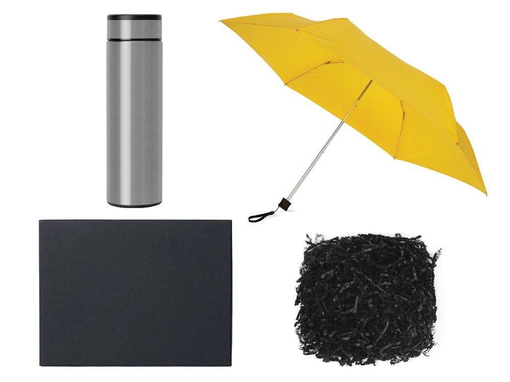 Подарочный набор с зонтом и термосом (30776)