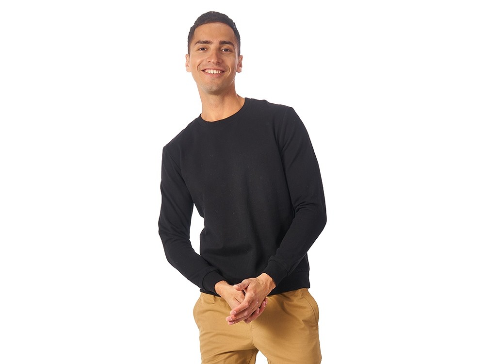 Свитшот «Motion» с начесом, унисекс (30799)