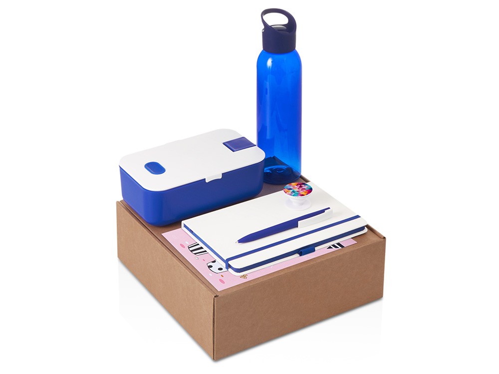 Набор «Bitetime» с бутылкой для воды, блокнотом, ручкой и ланчбоксом (30844)