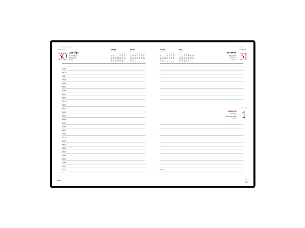 Ежедневник датированный А5 «Ideal New» на 2026 год (30869)