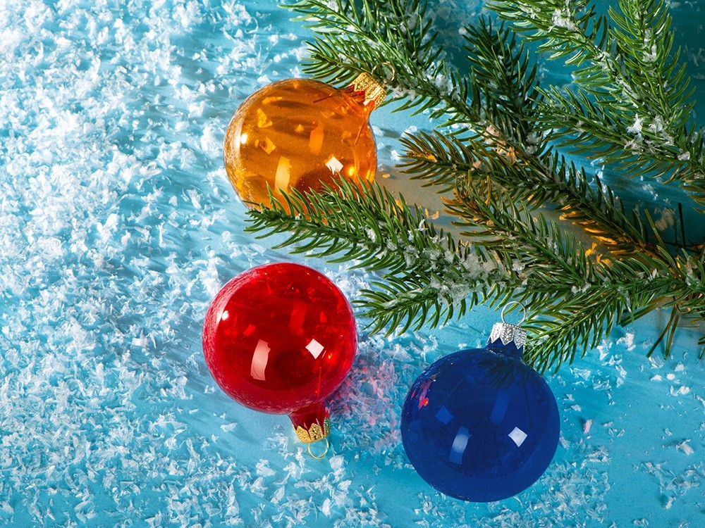 Стеклянный шар на елку «Fairy tale», 6 см (30999)