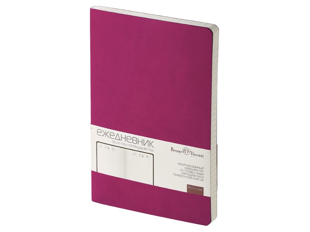 Ежедневник недатированный А5 «Megapolis Velvet Flex» (31114)