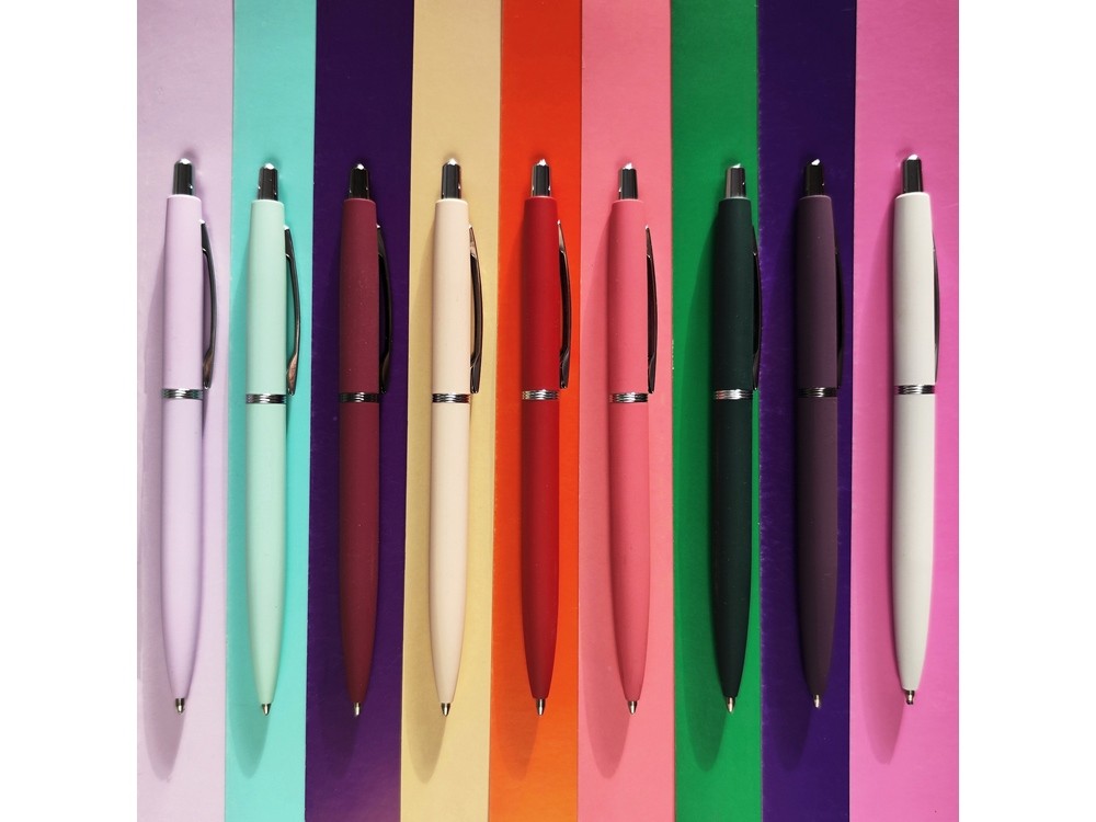 Ручка металлическая шариковая «San Remo», софт-тач (31356)