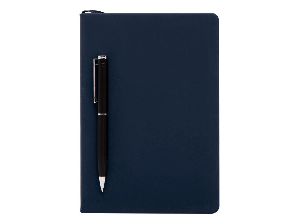 Бизнес-блокнот А5 «С3» soft-touch с магнитным держателем для ручки (31583)