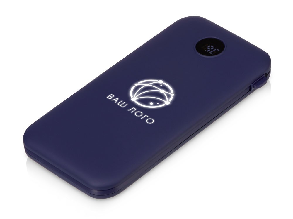 Внешний беспроводной аккумулятор с подсветкой лого «Astro», soft-touch, 10000 mAh (31759)