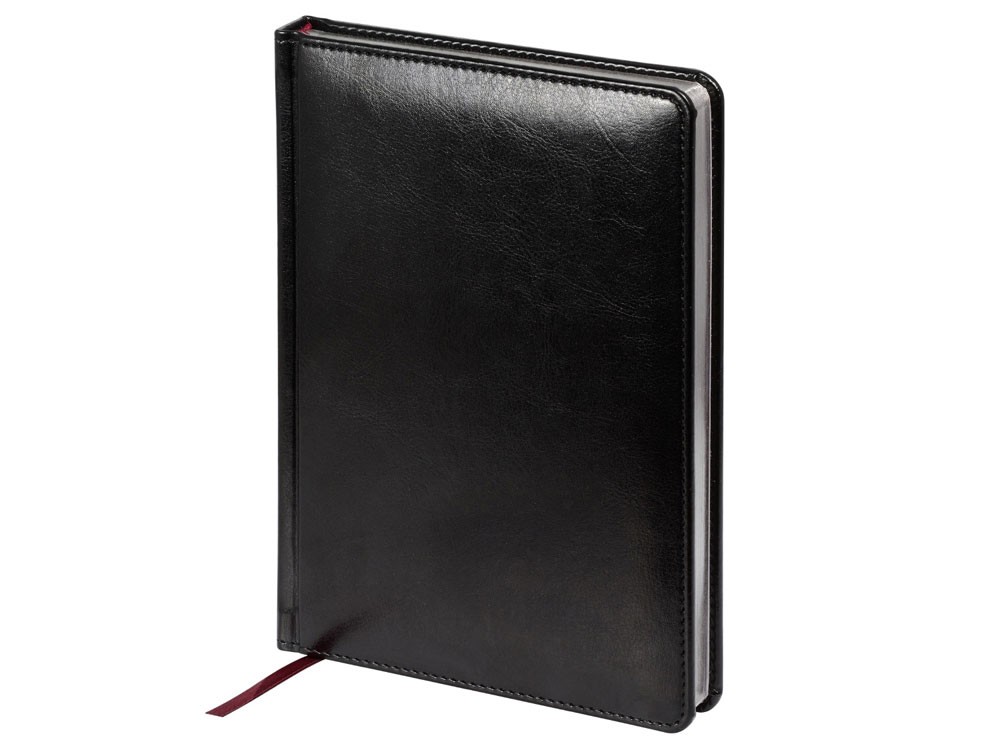 Ежедневник недатированный А5 «Sidney Nebraska» с серебряным срезом (31834)