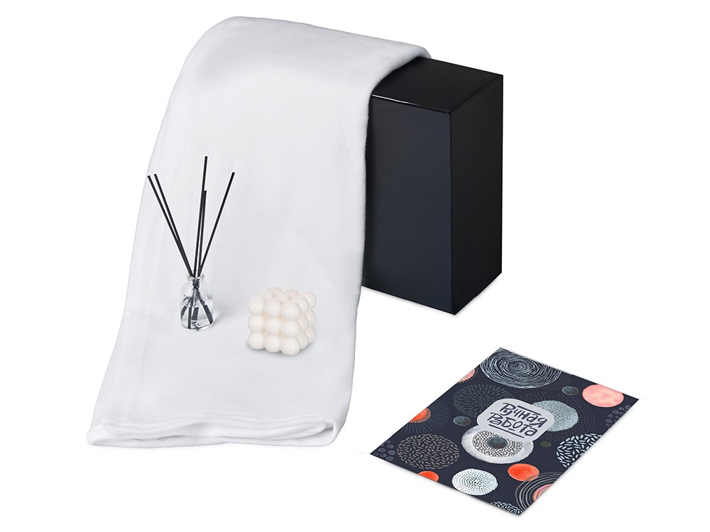 Подарочный набор «Re:y. Cocoon с пледом, свечой и диффузором (32142)