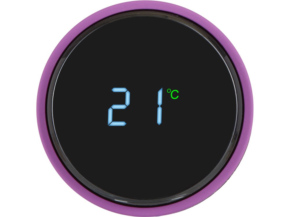 Вакуумный термос «Module X» с индикатором температуры и медной изоляцией, 500 мл, крафтовый тубус (32173)