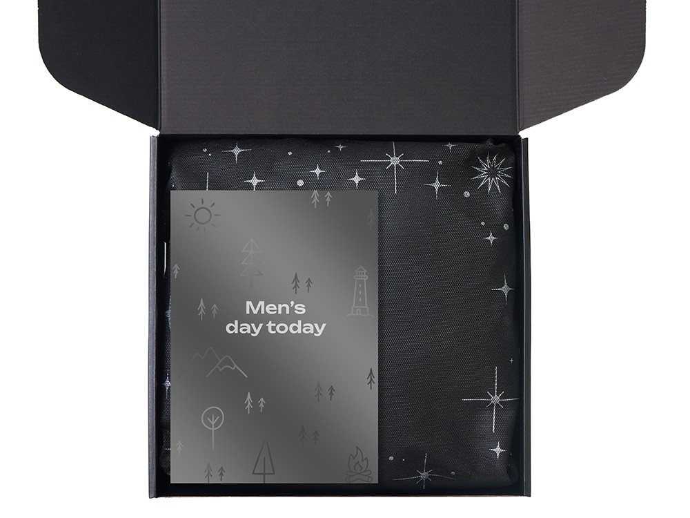 Подарочный набор «Re:m. Step»  с термосом, перчатками и сумкой (32197)