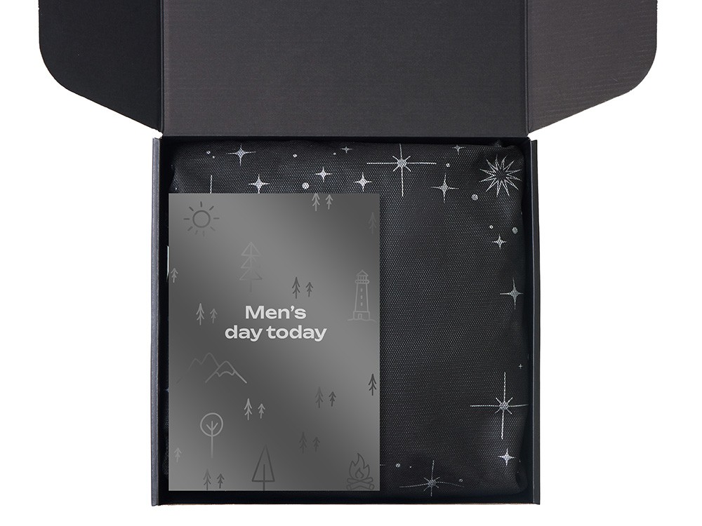 Подарочный набор «Re:m. Step»  с термосом, перчатками и сумкой (32198)