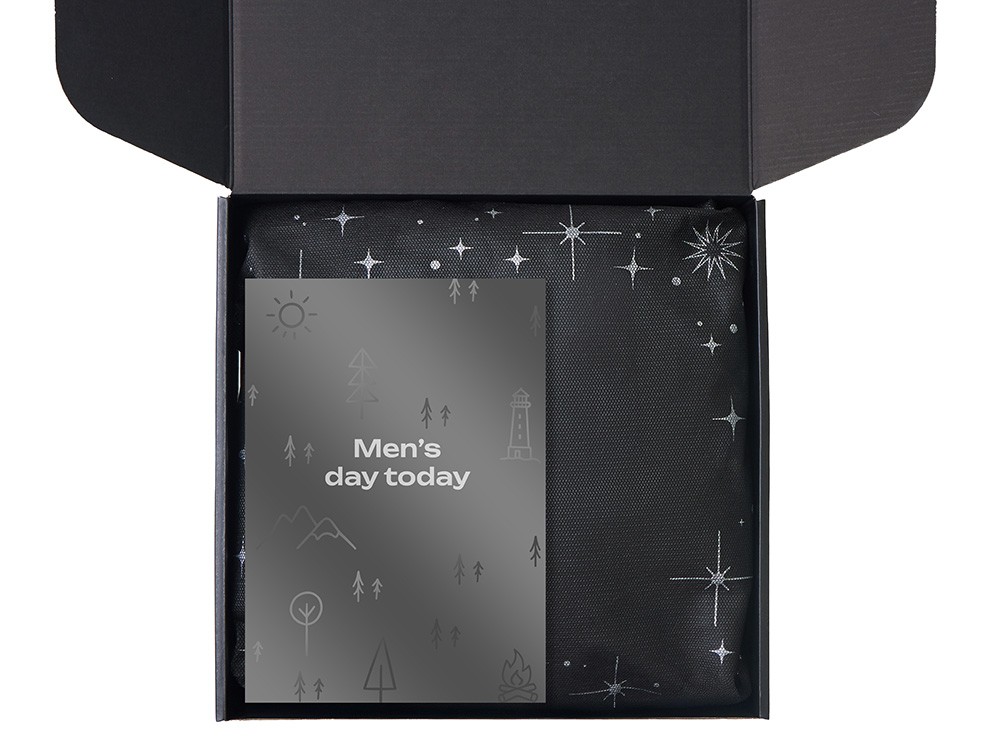 Подарочный набор «Re:m. Step»  с термосом, перчатками и сумкой (32200)