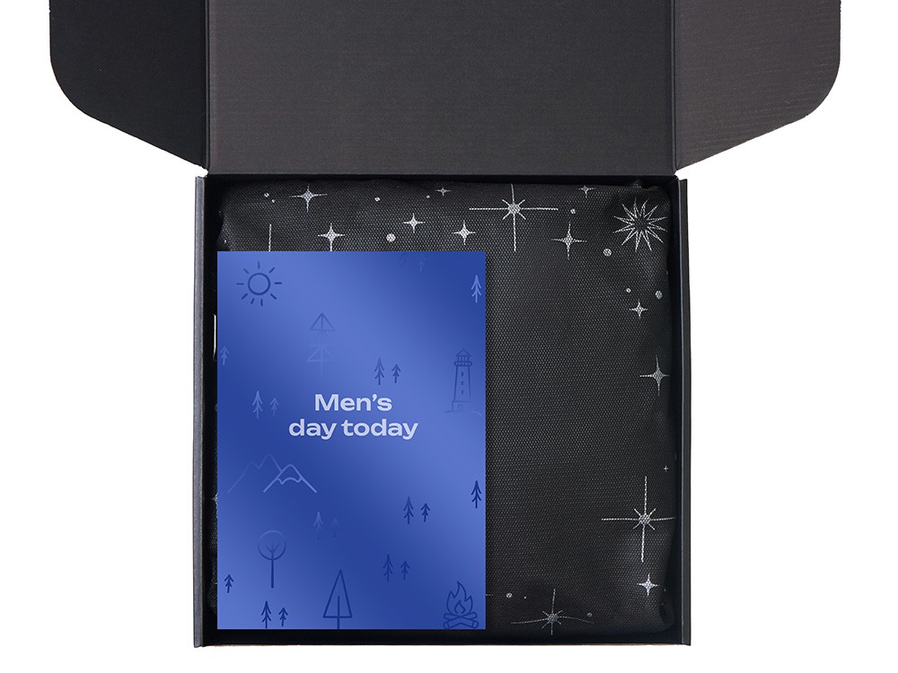 Подарочный набор «Re:m. Step»  с термосом, перчатками и сумкой (32201)