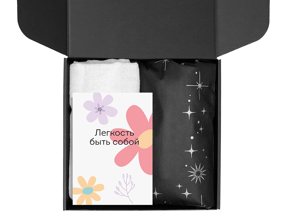 Подарочный набор «Re:f. Walk» с палантином, шоппером и термосом (32203)