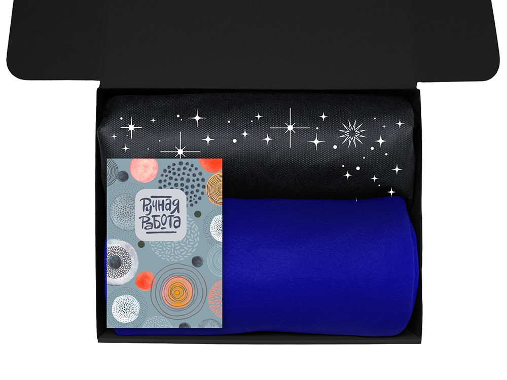 Подарочный набор «Re:y. Vive» с пледом, френч-прессом и кофе (32210)