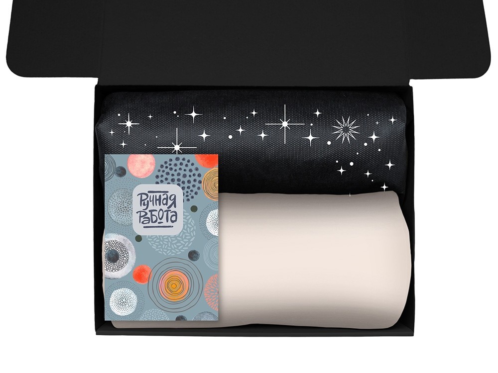 Подарочный набор «Re:y. Vive» с пледом, френч-прессом и кофе (32211)