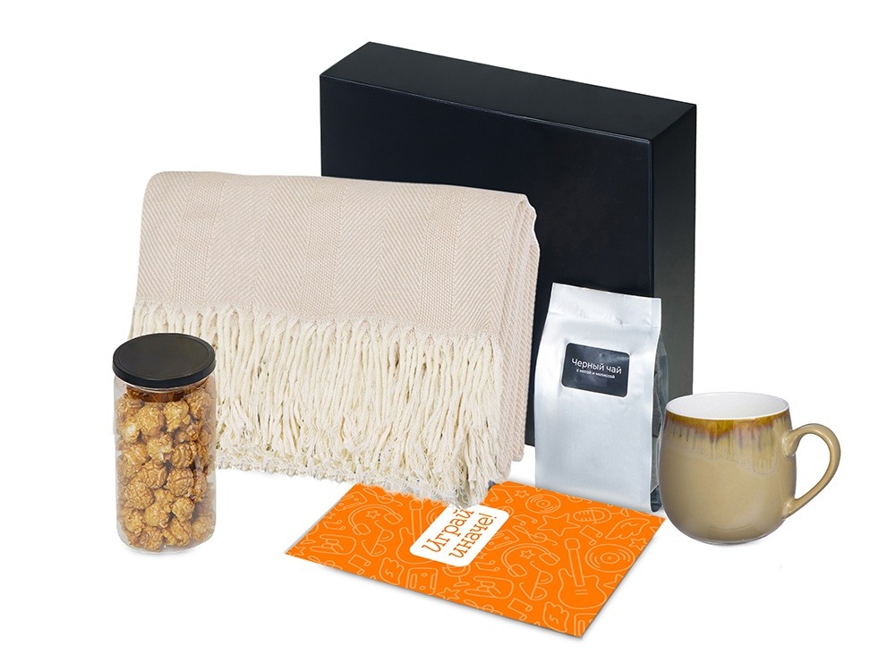 Подарочный набор «Re:y. Haven»  с пледом, кружкой и чаем (32219)