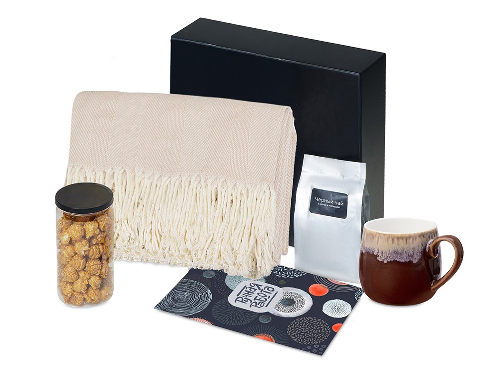 Подарочный набор «Re:y. Haven»  с пледом, кружкой и чаем (32221)