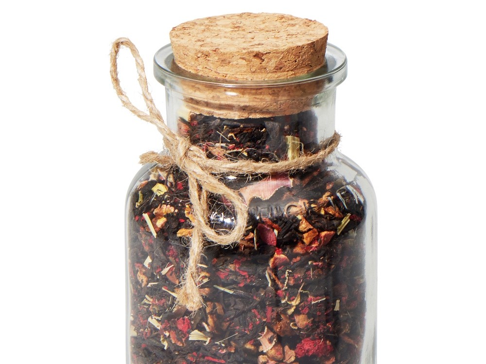 Чай черный с соком ананаса, вишней, гранатом и лемонграссом, мини (32289)