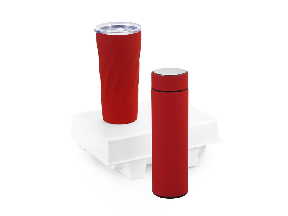 Подарочный набор «FAMILY» с термосом и термокружкой (32356)