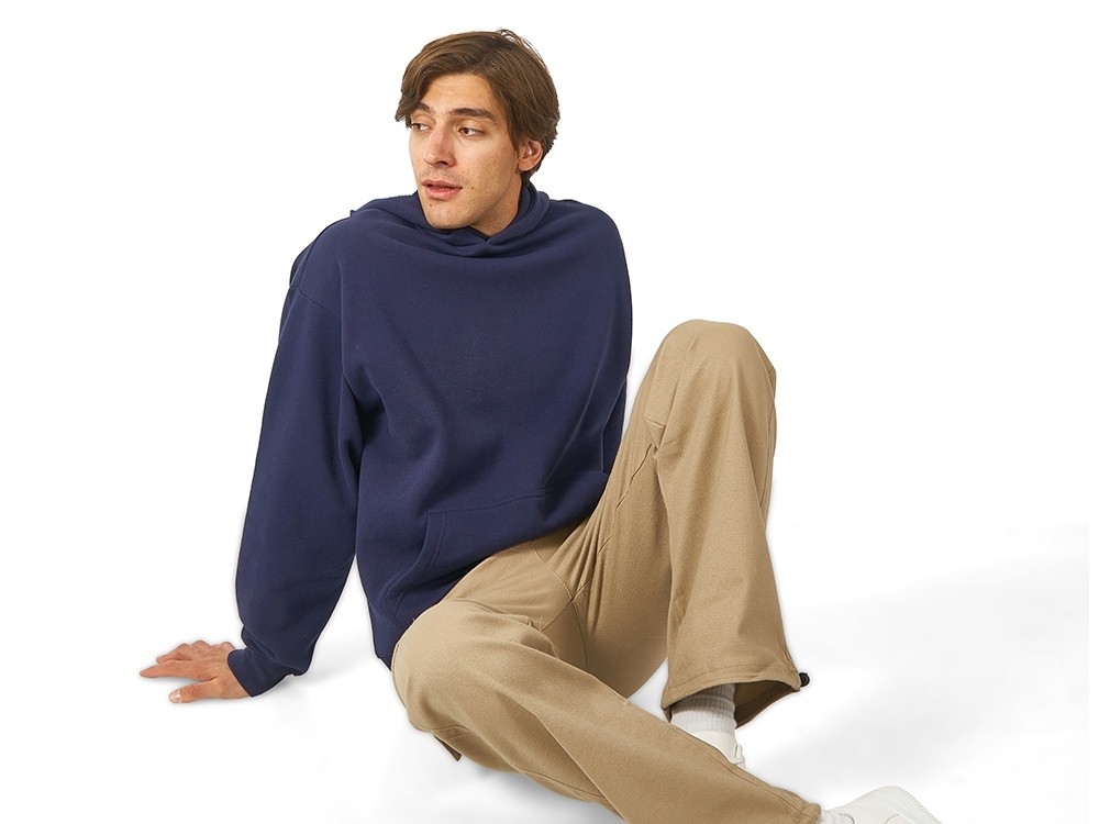 Толстовка с капюшоном оверсайз «Berlin» унисекс (32465)