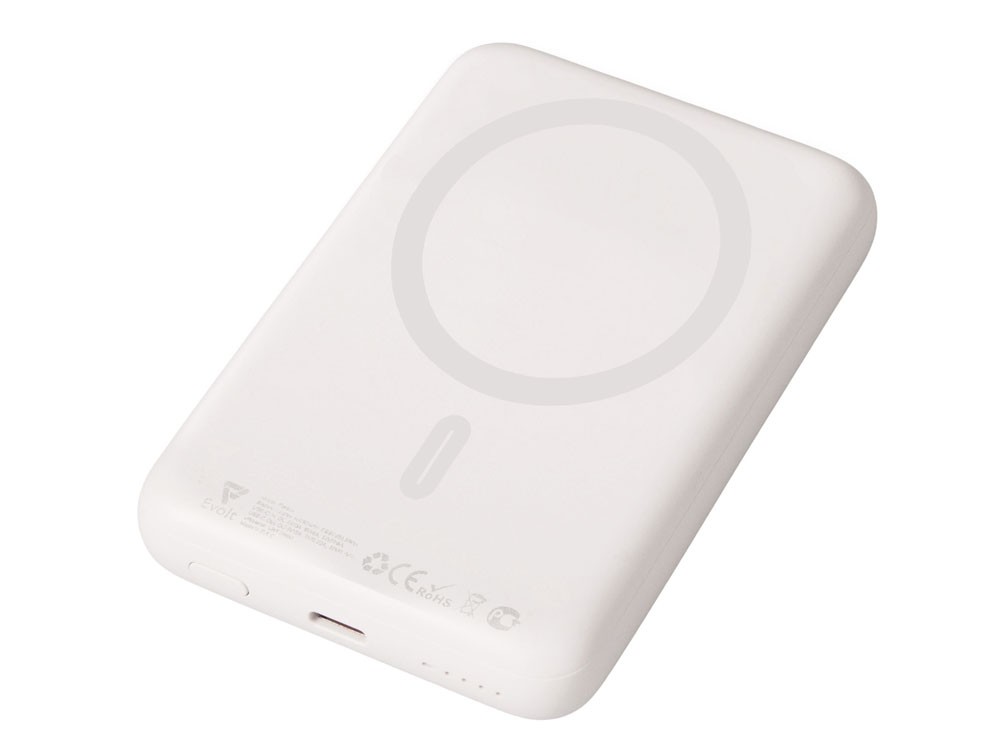 Магнитный внешний беспроводной аккумулятор «Polarix», QC/PD, 10000 мАч (32626)