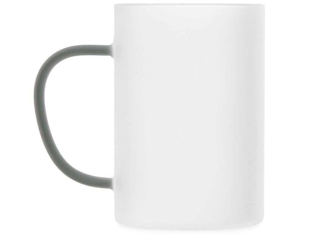 Стеклянная матовая кружка для сублимации «Акцент» (32826)