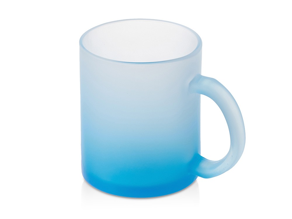 Стеклянная матовая кружка с градиентом для сублимации «Омбре» (32850)