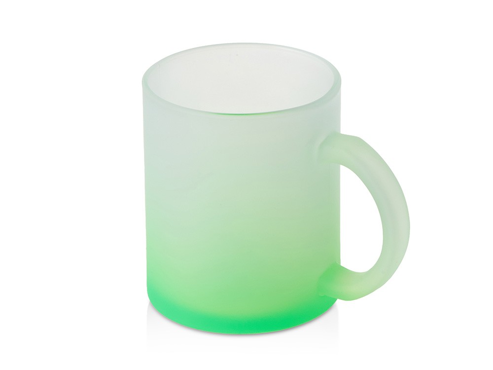 Стеклянная матовая кружка с градиентом для сублимации «Омбре» (32851)