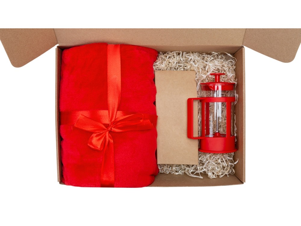 Подарочный набор «Tea time» с пледом (32923)