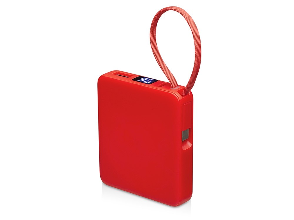 Внешний аккумулятор со встроенным кабелем USB-C «Дэнси», 5000 мАч (32930)