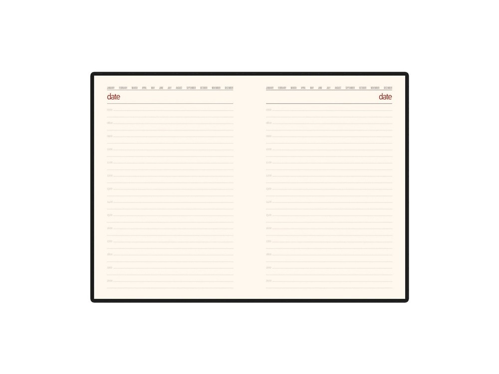 Ежедневник недатированный А5 «Senate» с магнитным клапаном (33145)