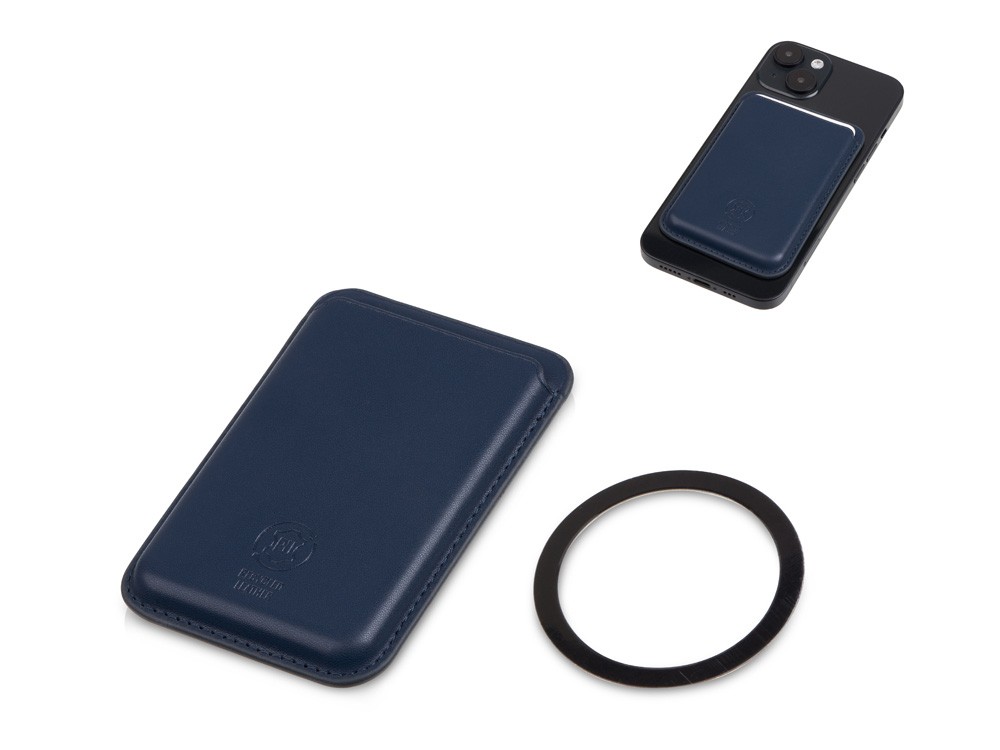 Магнитный картхолдер «Cairo» для iPhone и других смартфонов (33368)