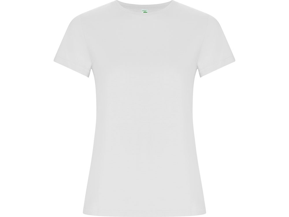 Футболка из органического хлопка «Golden Woman» женская (33667)