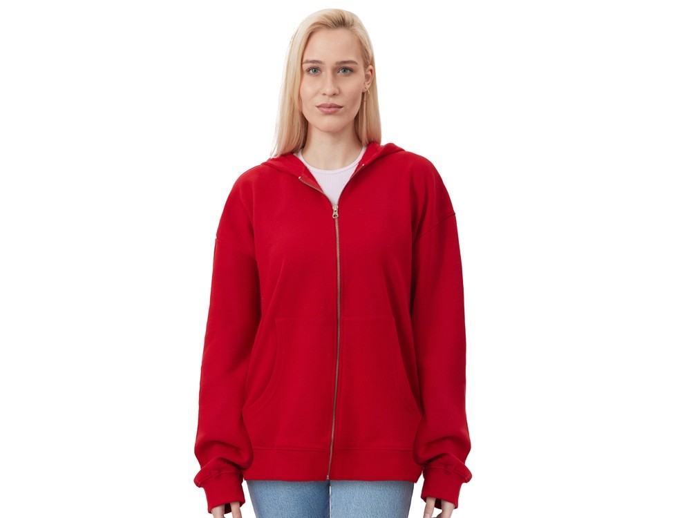 Толстовка оверсайз с капюшоном на молнии «Monaco» (33754)