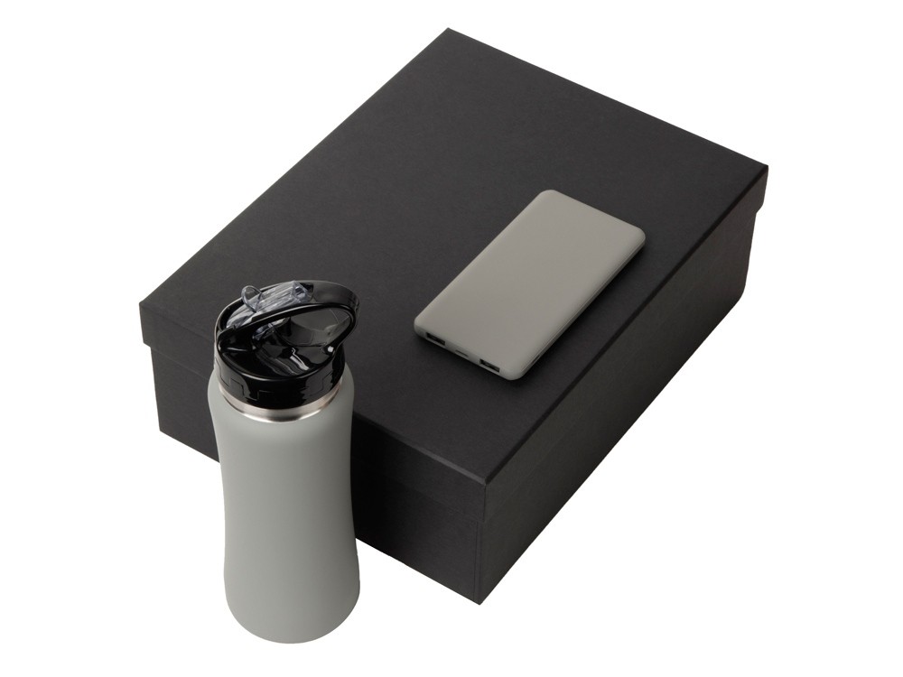 Подарочный набор «COLOR IT» с бутылкой для воды и повербанком, 5000 mAh (34227)