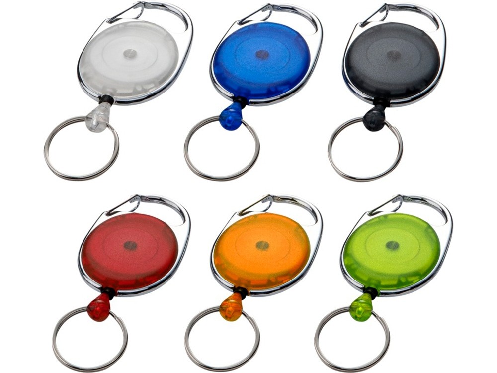 Брелок с ретрактором «Demos» (34308)